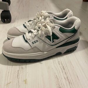green and white new balance never worn